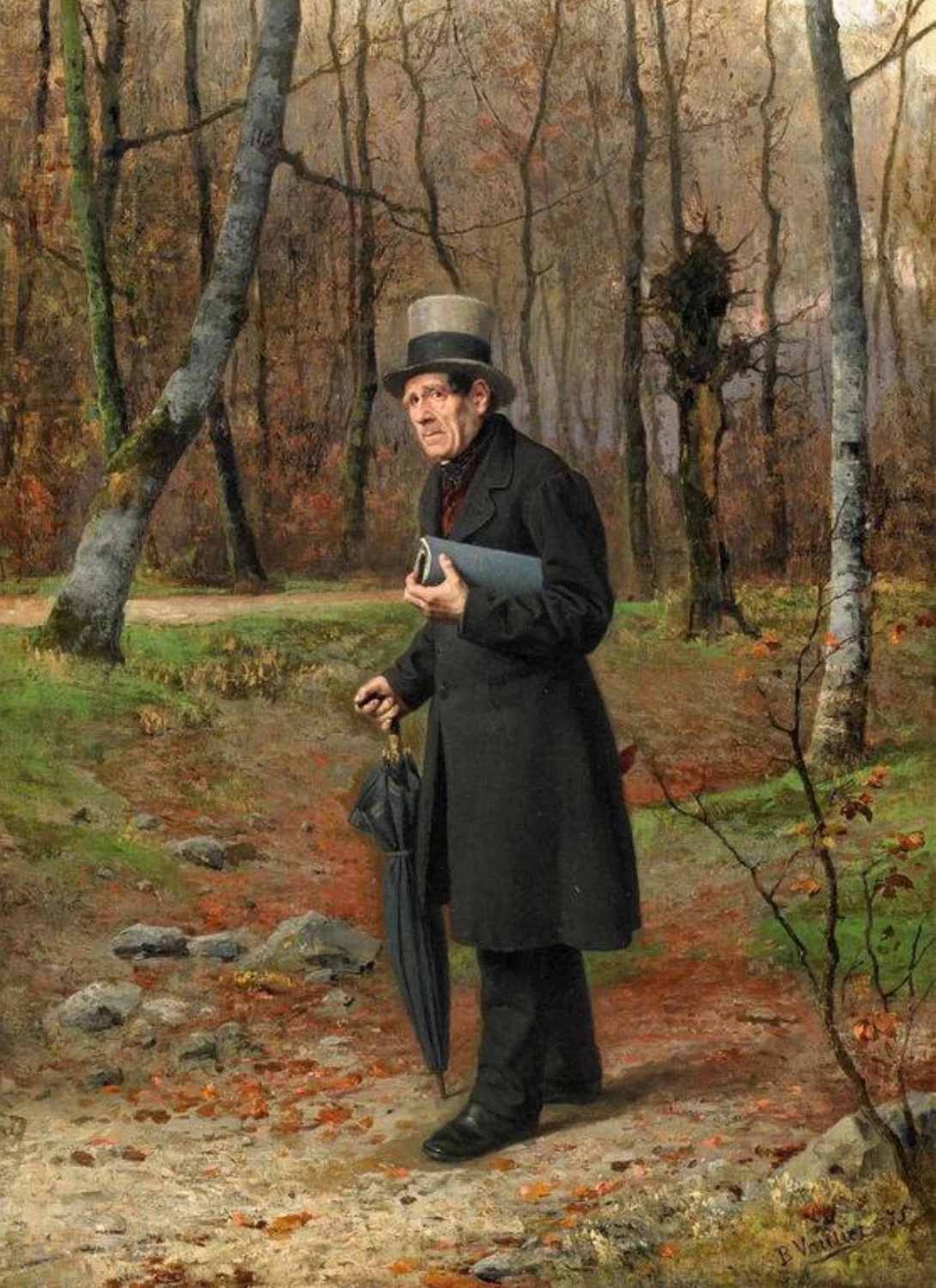 Passeggiata nella foresta, 1865